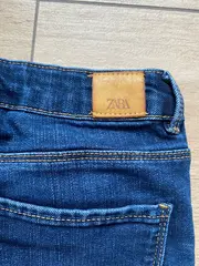 Vorschaubild 3 von Mädchen Jeans Regular Fit Blau Gr. 152 Baumwolle Casual Hose