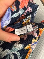 Vorschaubild 2 von Mädchen Sommerkleid Gr. 152 Blumenmuster Maxikleid Träger