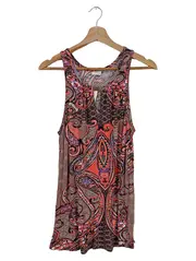 Vorschaubild 1 von Damen Freizeitkleid Gr. 36/S Mehrfarbig Paisley Muster