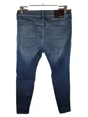 Vorschaubild 3 von Herren Jeans Slim Fit Blau Stretch Baumwolle W33 L32