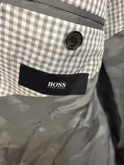 Vorschaubild 3 von Sakko Herren Business Blazer Wolle Blau Gr. 98 XXL Knopfleiste