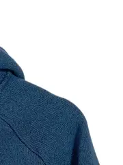 Vorschaubild 4 von Damen Fleecejacke Kapuze Outdoor Polyester Blau Gr. 36 S