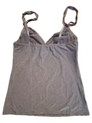 Vorschaubild 3 von Unterhemd Damen Gr. 36 Grau Spitze Top Camisole
