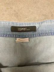 Vorschaubild 3 von Jeansrock Damen Blau Gr. 40 Midirock Baumwolle Freizeit Casual