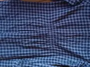 Vorschaubild 4 von Damen Blusenkleid Tunika Karo Langarm Gr. 36 S Grau Casual