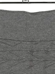 Vorschaubild 3 von Damen Strickrock Minirock Gr. M grau Strukturmuster