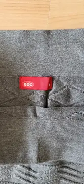 Vorschaubild 6 von Damen Strickrock Minirock Gr. M grau Strukturmuster