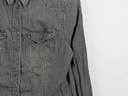 Vorschaubild 2 von Herren Freizeithemd Langarm Grau Gr. M Casual