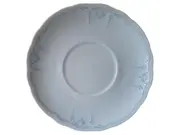 Vorschaubild 1 von Unterteller Klassisch Weiß Porzellan mit Blumenmuster