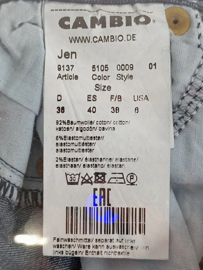 CAMBIO Jeans Straight Leg Bild 4