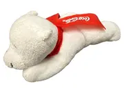 Vorschaubild 1 von Plüschtier Eisbär mit rotem Schal Kuscheltier Weiß