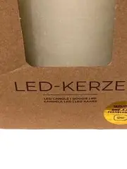 Vorschaubild 3 von LED Kerze Echtwachs mit Fernbedienung Weiß 11cm Flackerlicht