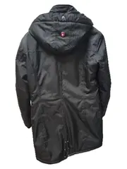 Vorschaubild 2 von Herren Parka Winterjacke Gr. L Schwarz Kapuze Outdoor