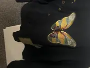 Vorschaubild 2 von EDC Damen Strickjacke Teddykragen Muster Gr. 38/M Schwarz Casual