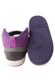 Vorschaubild 3 von Kinder Sneaker low Klettverschluss Grau Gr. 26 Sportlich Freizeit