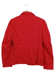 Vorschaubild 2 von Damen Leichte Jacke Rot Einheitsgröße Elegant Klassisch Blazer