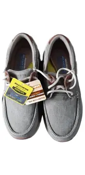 Vorschaubild 2 von Herren Bootsschuhe Relaxed Fit Goga Mat Gr. 40 Grau NEU