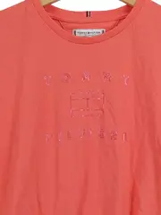 Vorschaubild 4 von Kinder T-Shirt Gr. 164 Orange Casual Logo-Print