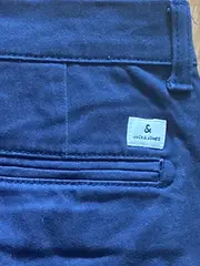 Vorschaubild 4 von Jungen Shorts Kurze Hose Chino Größe 140 Blau Baumwolle Stretch