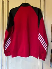 Vorschaubild 5 von Trainingsjacke Herren Gr. M Rot Schwarz Sportjacke Fußball