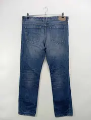 Vorschaubild 4 von Herren Jeans Regular Fit W32/48/M Blau Casual Denim Hose