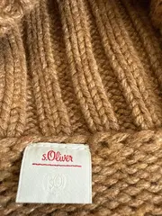 Vorschaubild 3 von Damen Fellweste Gr. 38 Braun Casual Zopfstrick