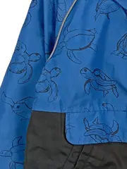 Vorschaubild 2 von Kinder Regenjacke mit Kapuze Gr. 104 Mehrfarbig Tiermotive