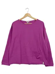 Vorschaubild 1 von Damen Pullover Gr. M Lila Langarm Baumwolle Casual