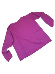 Vorschaubild 3 von Damen Pullover Gr. M Lila Langarm Baumwolle Casual