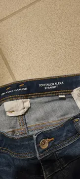 Vorschaubild 3 von Alexa Straight Jeans Damen W33 Blau Stretch