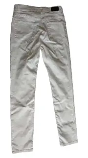 Vorschaubild 2 von Damen Jeans Straight Leg Weiß Gr. 36 W28 Baumwolle