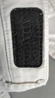 Vorschaubild 5 von Damen Jeans Straight Leg Weiß Gr. 36 W28 Baumwolle