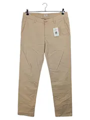 Vorschaubild 1 von Herren Chino Stoffhose 34/32 Beige Casual Bio-Baumwolle NEU