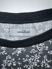 Vorschaubild 2 von Essentials Damen T-Shirt Gr. 48/50 Grau Blumenmuster Casual