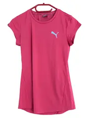 Vorschaubild 1 von Sportshirt Kinder Mädchen Gr. 164 Rot Kurzarm