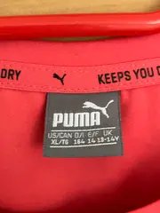 Vorschaubild 3 von Sportshirt Kinder Mädchen Gr. 164 Rot Kurzarm