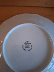 Vorschaubild 4 von Wandteller Schloss Porzellan 19cm Braun Traditionell