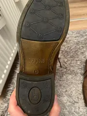 Vorschaubild 2 von Herren Stiefelette Schnürstiefel Leder Braun Gr. 43 Casual