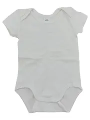 Vorschaubild 1 von Baby Body Kurzarm Gr. 62 Weiß Baumwolle