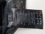 Vorschaubild 4 von Damen Faltenrock 36/S Schwarz Strukturmuster Mini