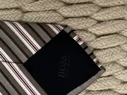 Vorschaubild 4 von Herren Krawatte gestreift Business Seide Mehrfarbig