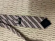 Vorschaubild 2 von Herren Krawatte gestreift Business Seide Mehrfarbig