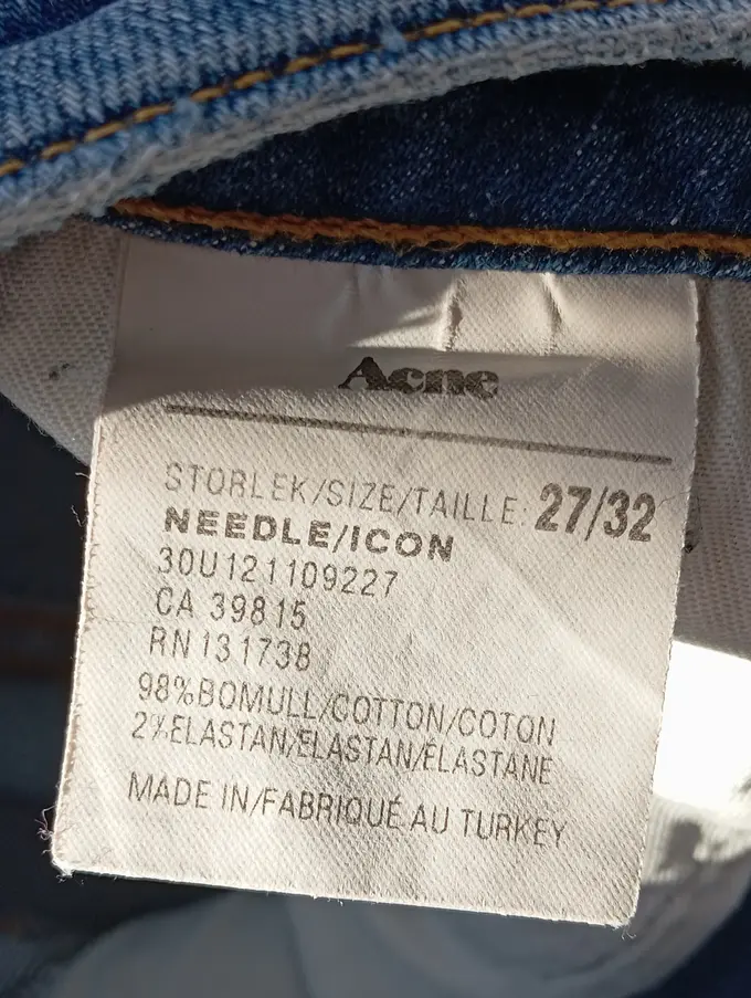 ACNE Jeans Slim Fit Bild 4