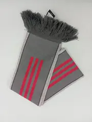 Vorschaubild 2 von SL Benfica Lissabon Fanschal Schal Grau Rot 140x18 cm Fußball Strick