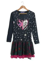 Vorschaubild 1 von Mädchen Freizeitkleid Gr. 158 (13-14 Jahre) Mehrfarbig Farbenfroh