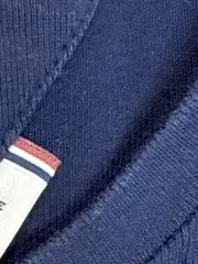 Vorschaubild 3 von Langarmshirt Herren M Blau Basic Baumwolle Logo
