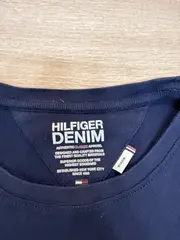 Vorschaubild 5 von Langarmshirt Herren M Blau Basic Baumwolle Logo