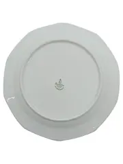 Vorschaubild 2 von Kuchenteller 19 cm Porzellan Weiß Florales Muster Klassisch