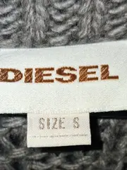 Vorschaubild 5 von Damen Pullover Strickmuster Zopfmuster Lochmuster Grau Gr. S Wolle