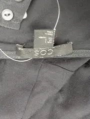Vorschaubild 3 von Damen Blusenkleid Hemdblusenkleid Gr. 36/S Schwarz Klassisch Minimalistisch